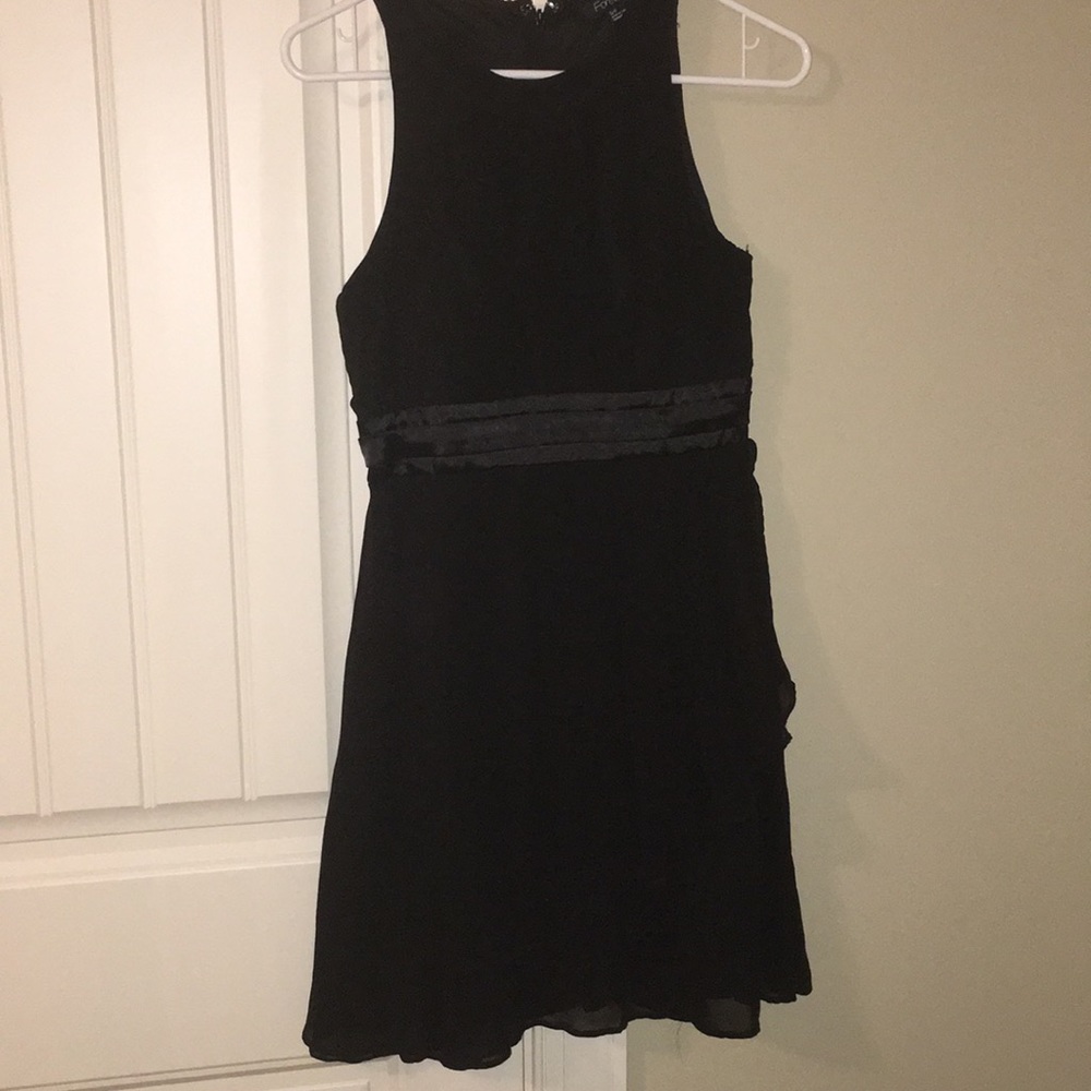 Black cocktail dress